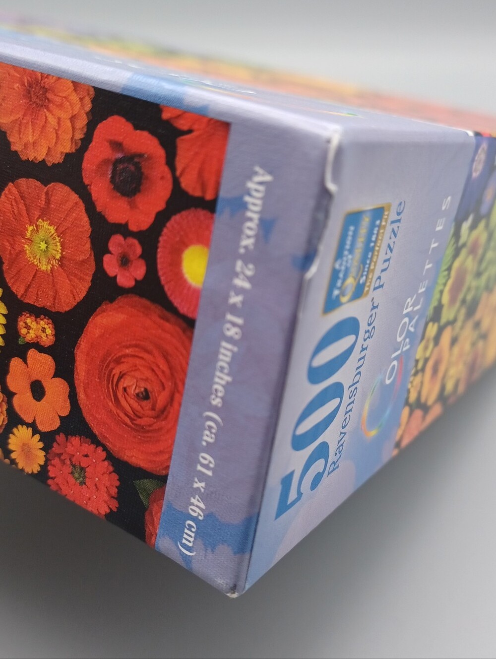 Ravensburger Color Palettes Flower Power Puzzle Complete - Picture 6 of 10